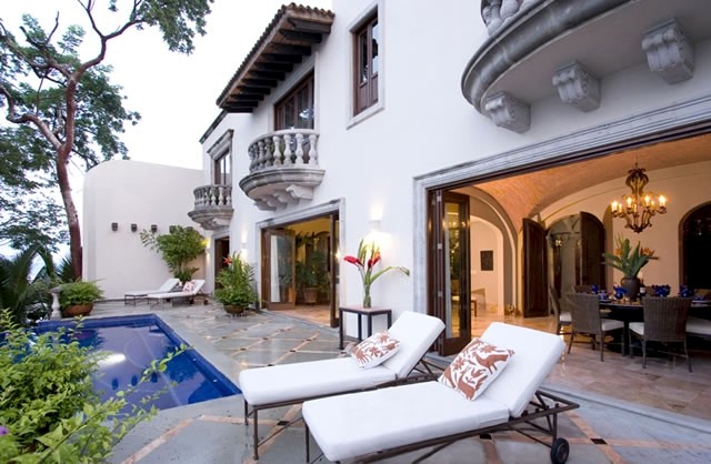 Luxury Villas Puerto Vallarta Five Bedroom Gay Vallarta Vacation Villa Rentals Conchas Chinas 